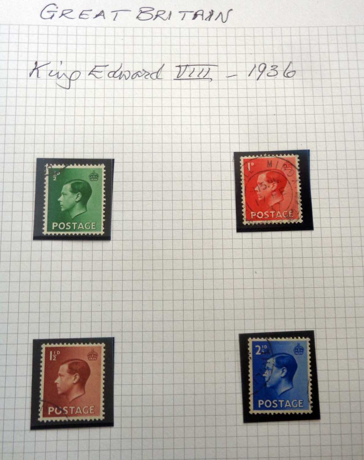 Good stamp collection in album with two Mulready envelopes, Victorian stamps (inc. a Penny Black), - Image 16 of 16