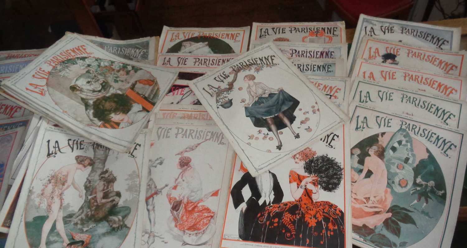 1910's/1920's good quantity of La Vie Parisienne French fashion magazines, with many - Image 5 of 5