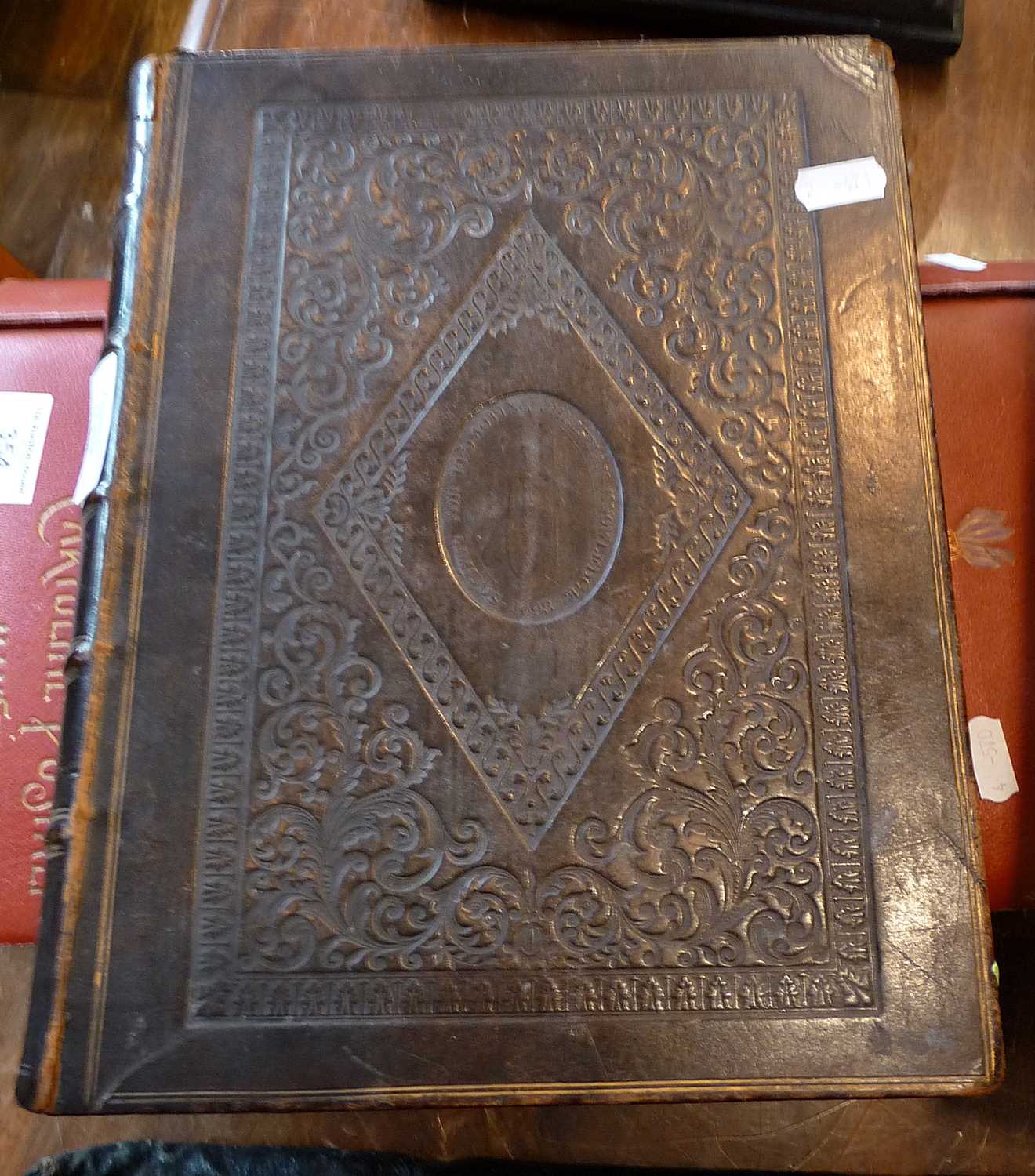 1859 Leatherbound Family Bible, Oxford University Press with annotations of the Bell Family of