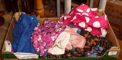 Vintage clothing - assorted 1960's and 1970's children's clothing, inc. girl's prairie dresses