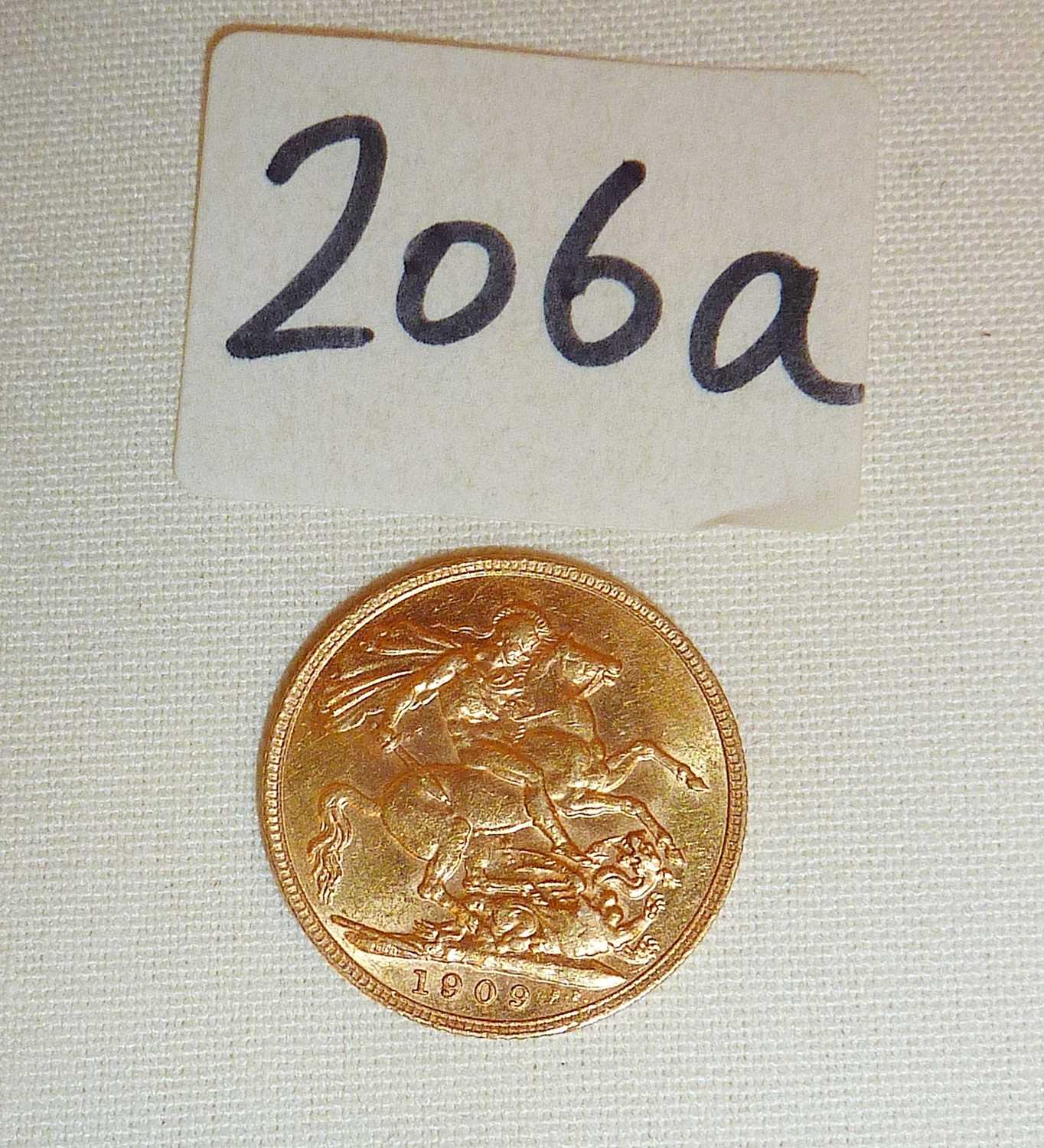Gold 1909 Sovereign