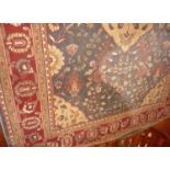 Machine made Persian style rug