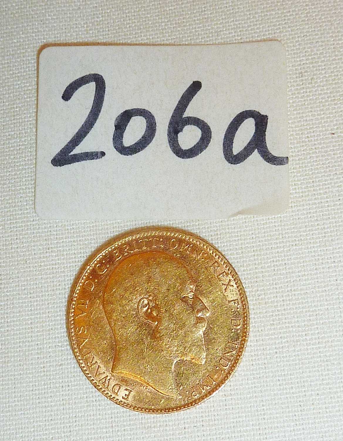 Gold 1909 Sovereign - Image 2 of 2