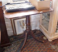 Victorian snap top table