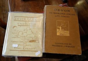 'Silver and Gold' by Enid Blyton, 1927/8 with pictures by Ethel Everett, uncut edges, pub. by Thomas