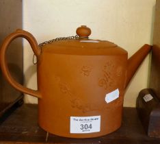 18th century English red ware teapot