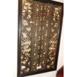 Chinese silk embroidered panel