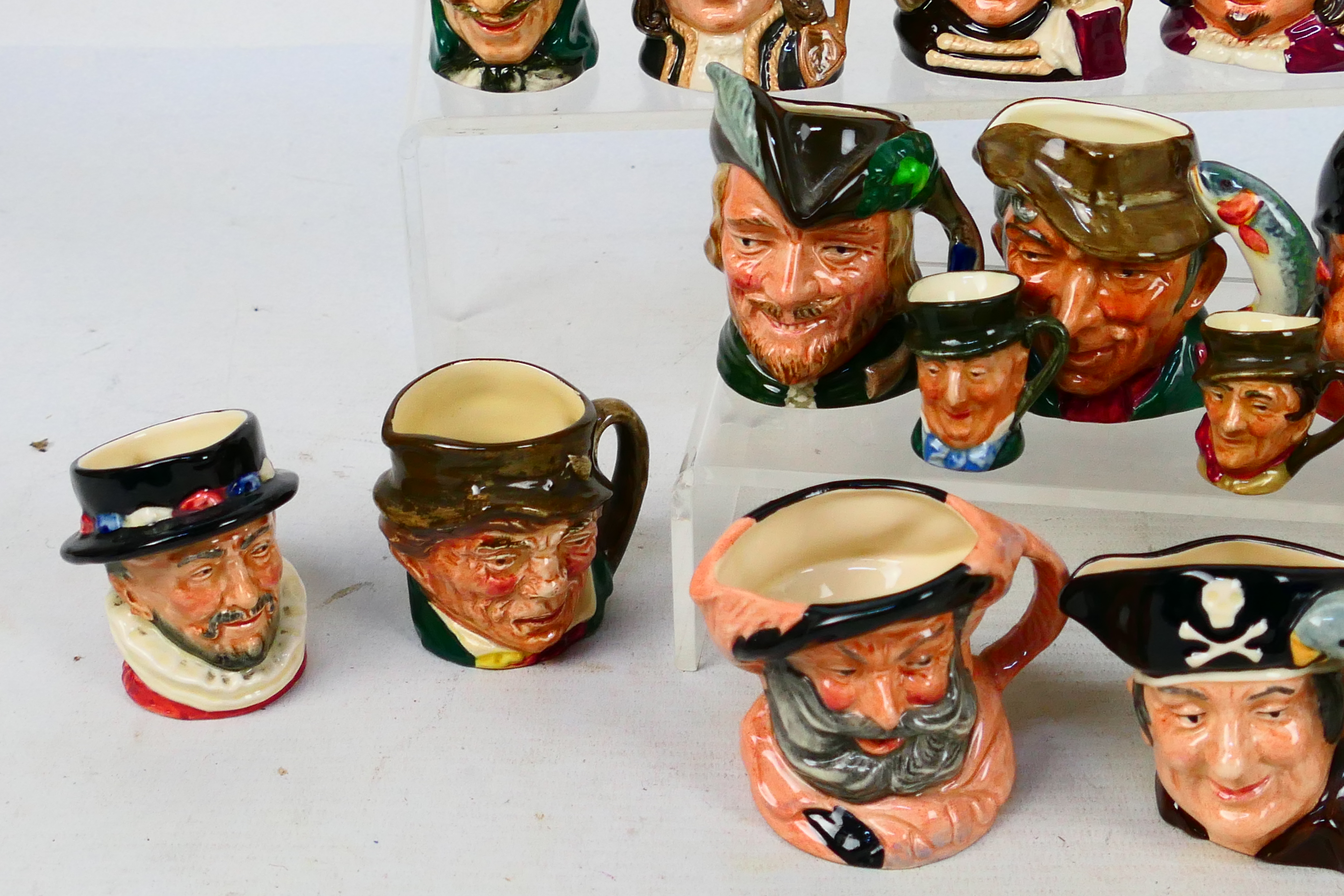 Royal Doulton - A collection of small character jugs to include Beefeater, George Washington, - Image 4 of 7