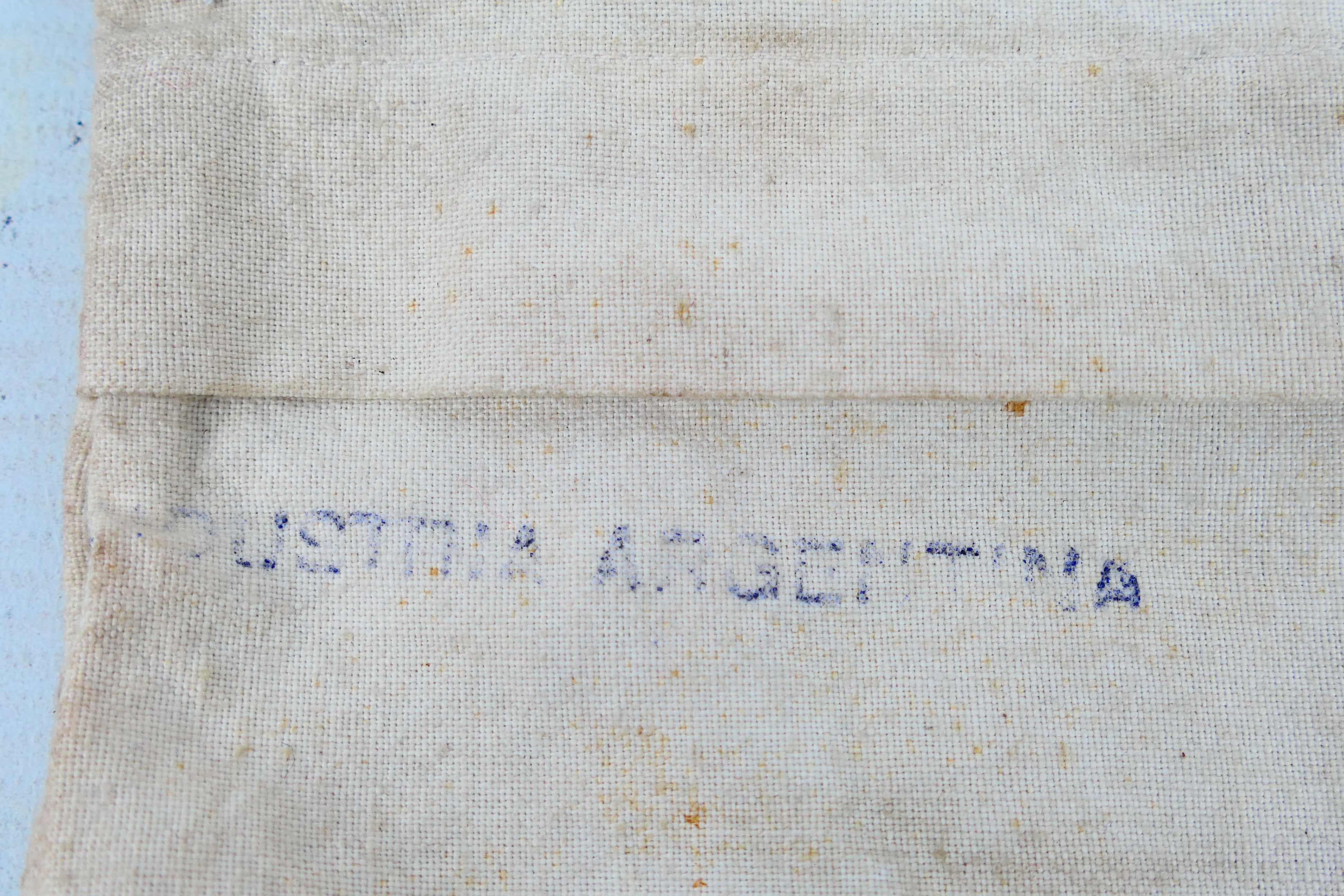 A vintage Argentinian medic's bag, 31 cm x 32 cm. - Image 4 of 7