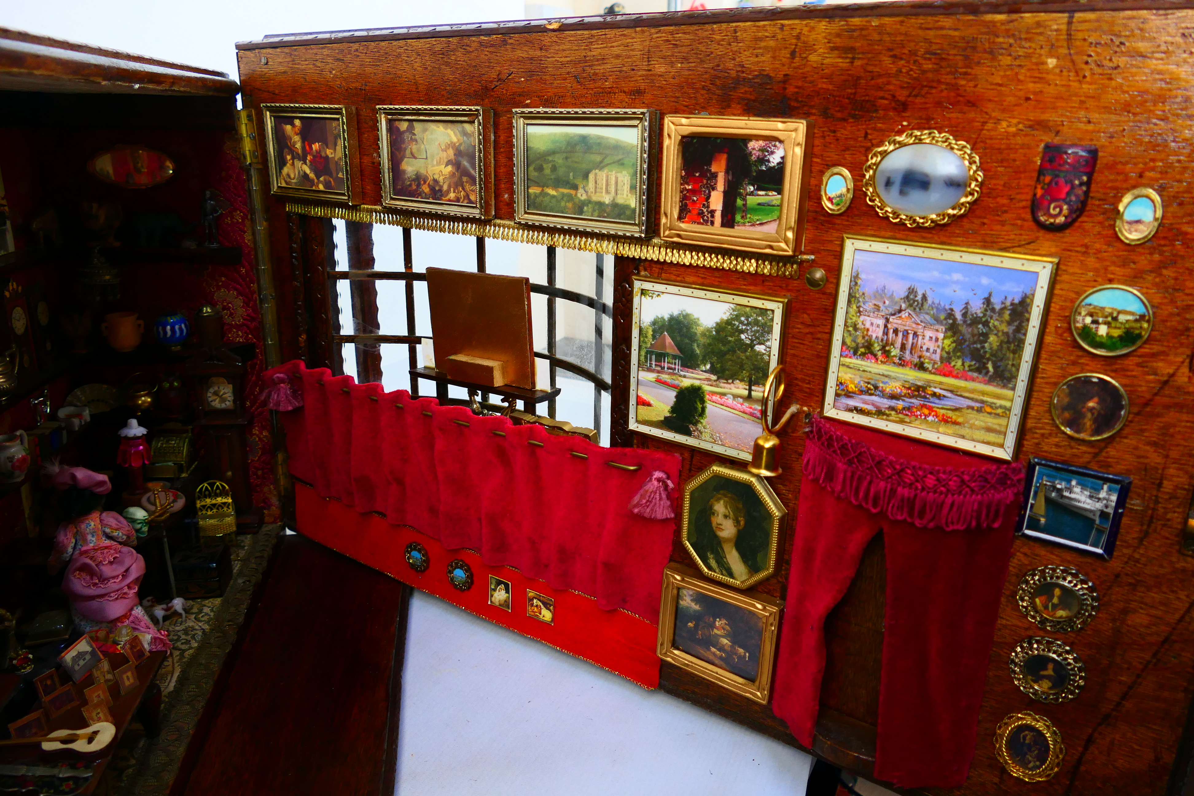 A fine quality, scratch built, antique shop diorama, Ye Olde Curiosity Shoppe, - Image 10 of 12