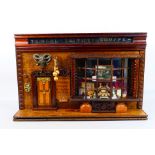 A fine quality, scratch built, antique shop diorama, Ye Olde Curiosity Shoppe,