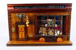 A fine quality, scratch built, antique shop diorama, Ye Olde Curiosity Shoppe,