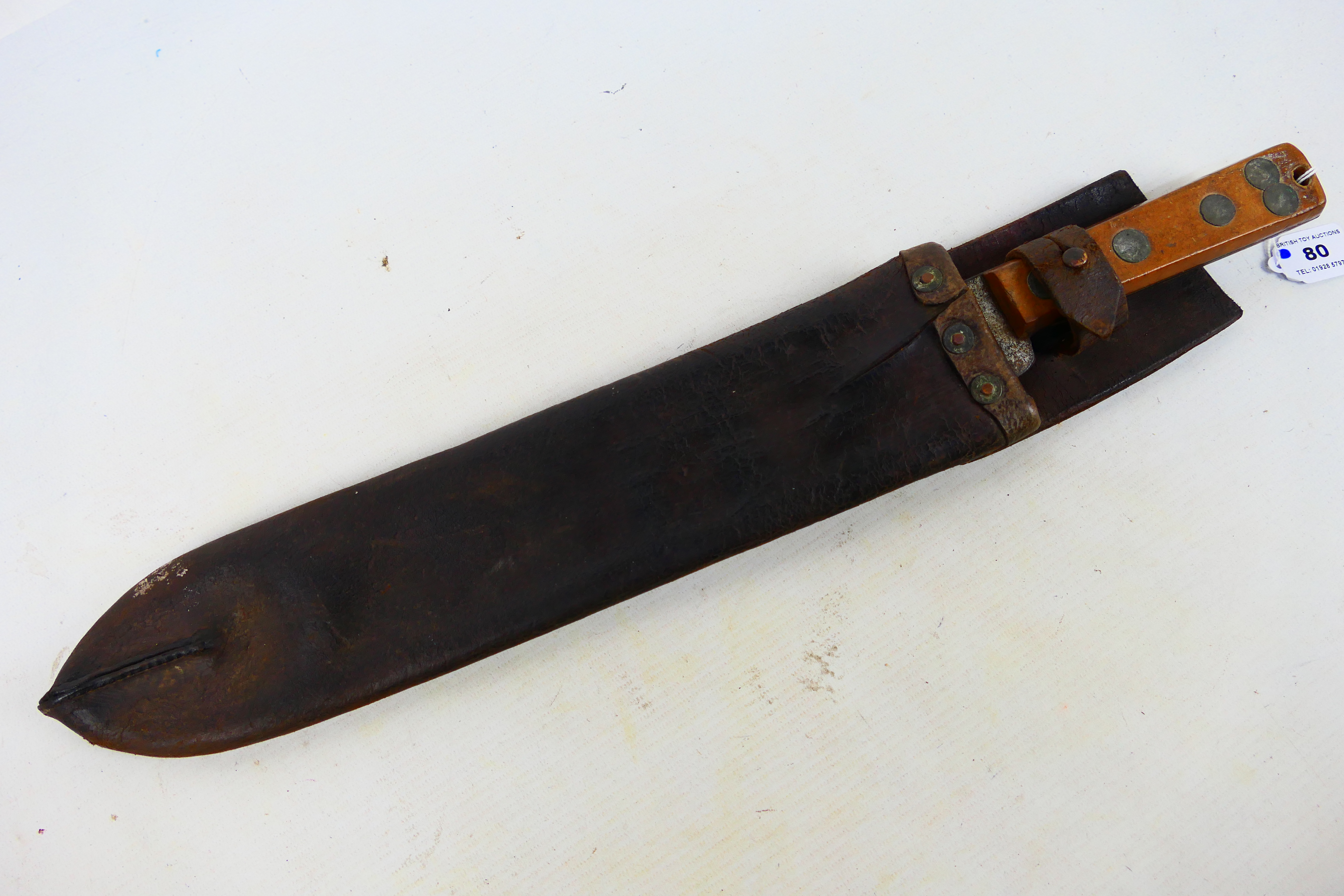 A World War One (WW1 / WWI) British army machete, - Image 9 of 9