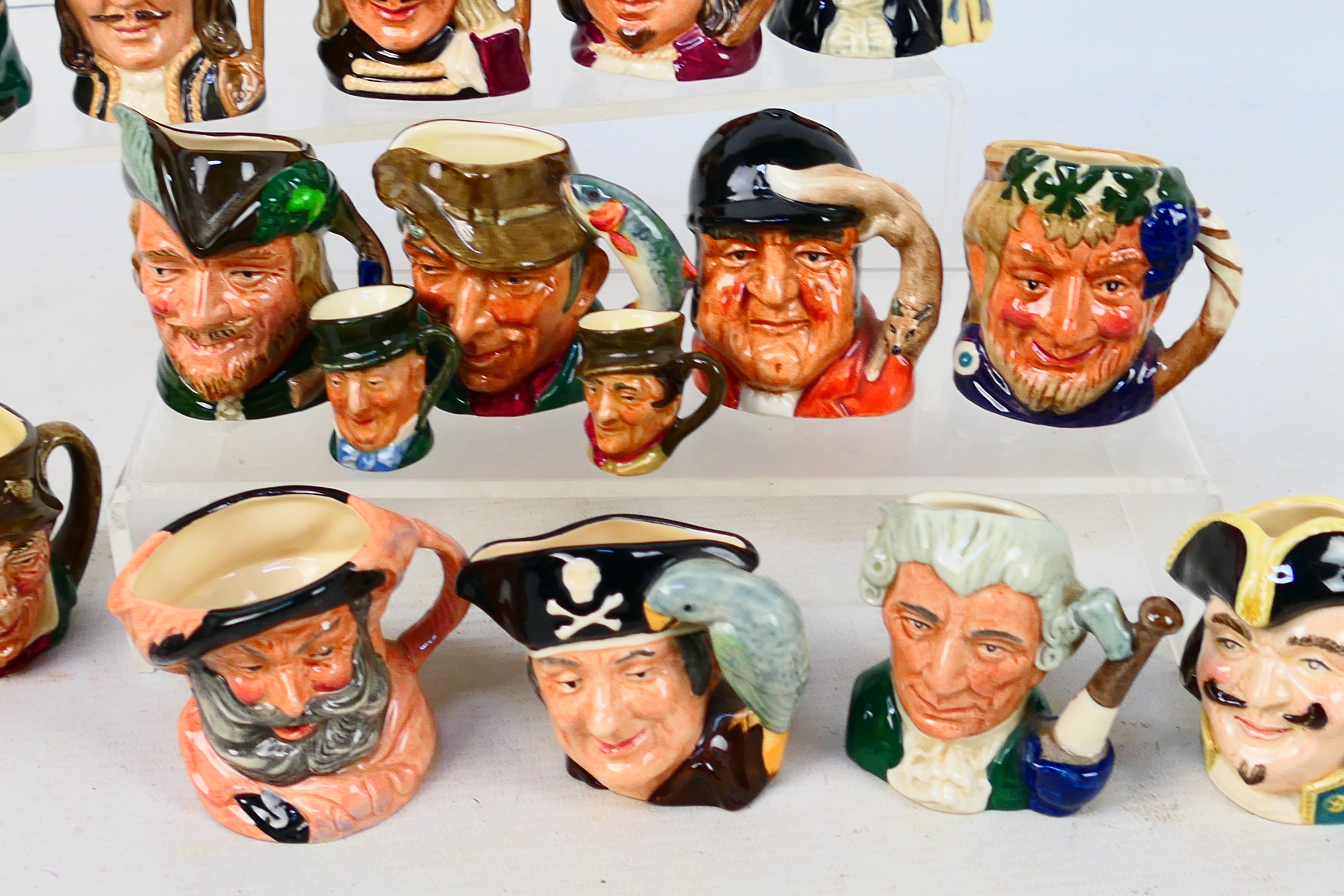 Royal Doulton - A collection of small character jugs to include Beefeater, George Washington, - Image 3 of 7
