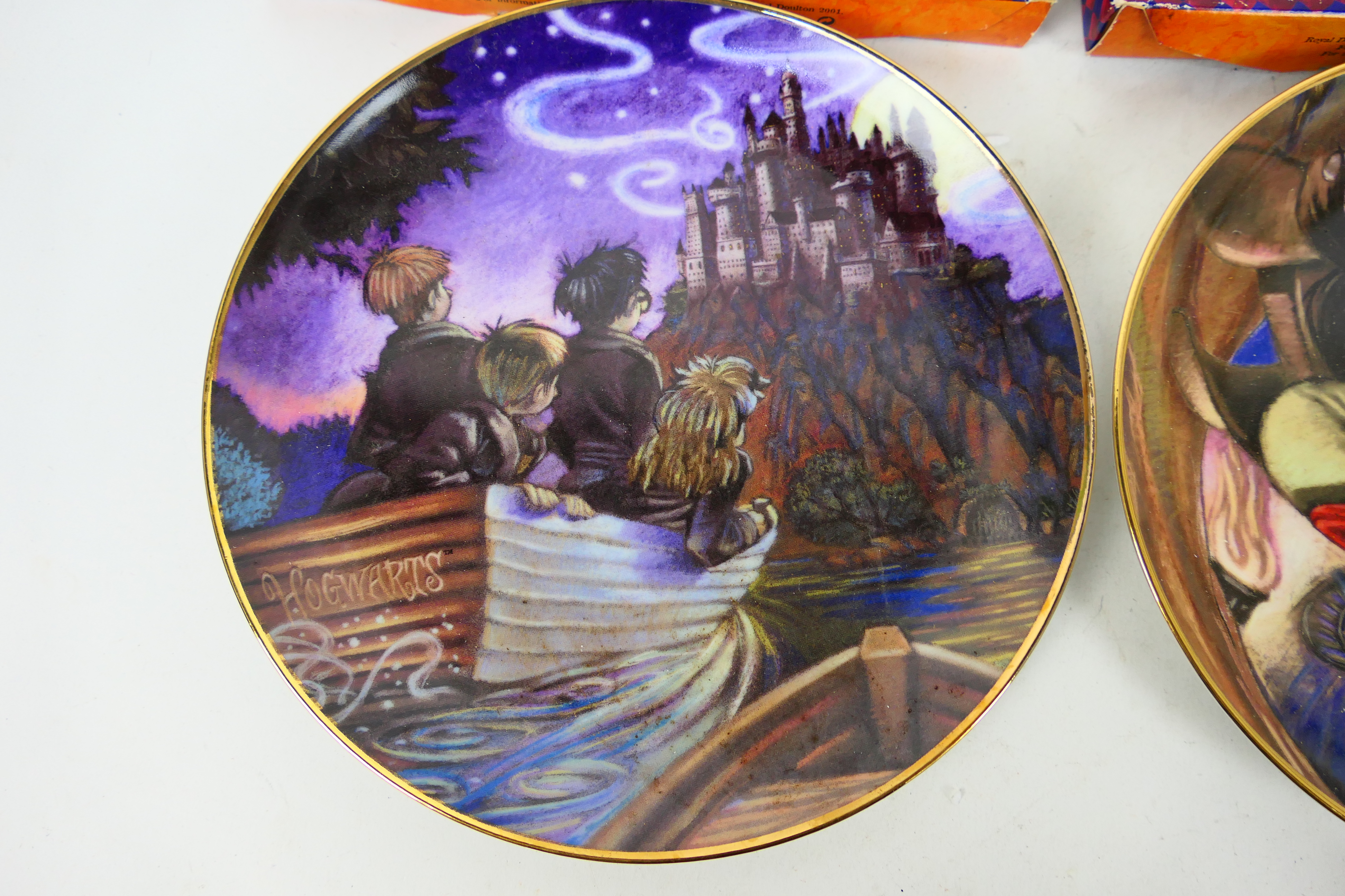 Royal Doulton - Three boxed Harry Potter wall plates, # HPWP4 The Mirror Holds The Answer, - Image 2 of 6