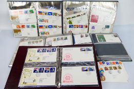 Philately - Five albums of first day cover, 1970's and later.