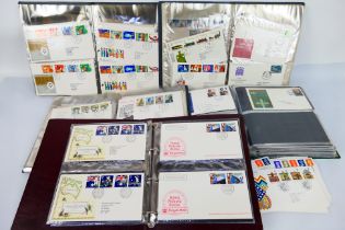 Philately - Five albums of first day cover, 1970's and later.