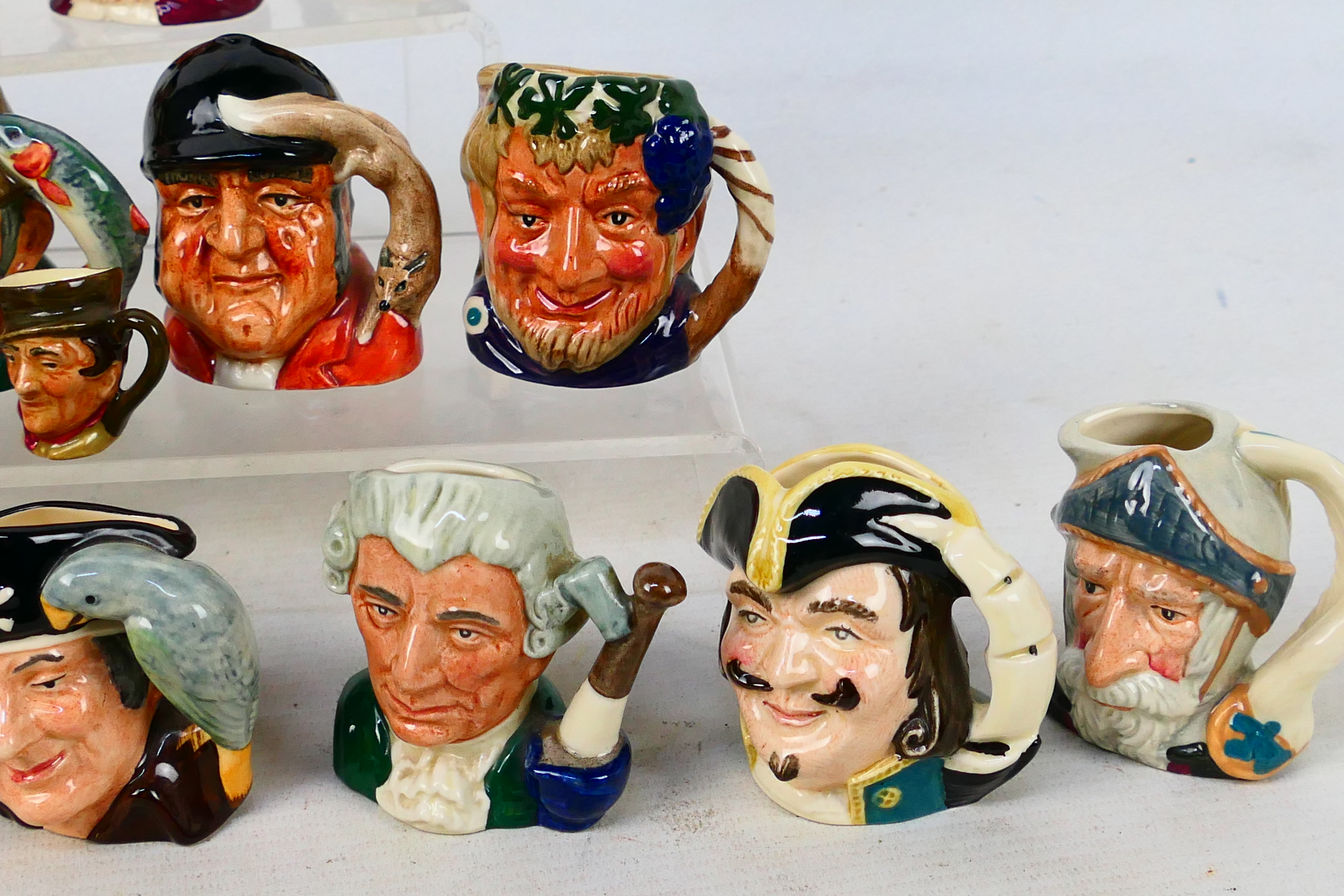 Royal Doulton - A collection of small character jugs to include Beefeater, George Washington, - Image 5 of 7