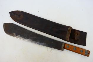 A World War One (WW1 / WWI) British army machete,