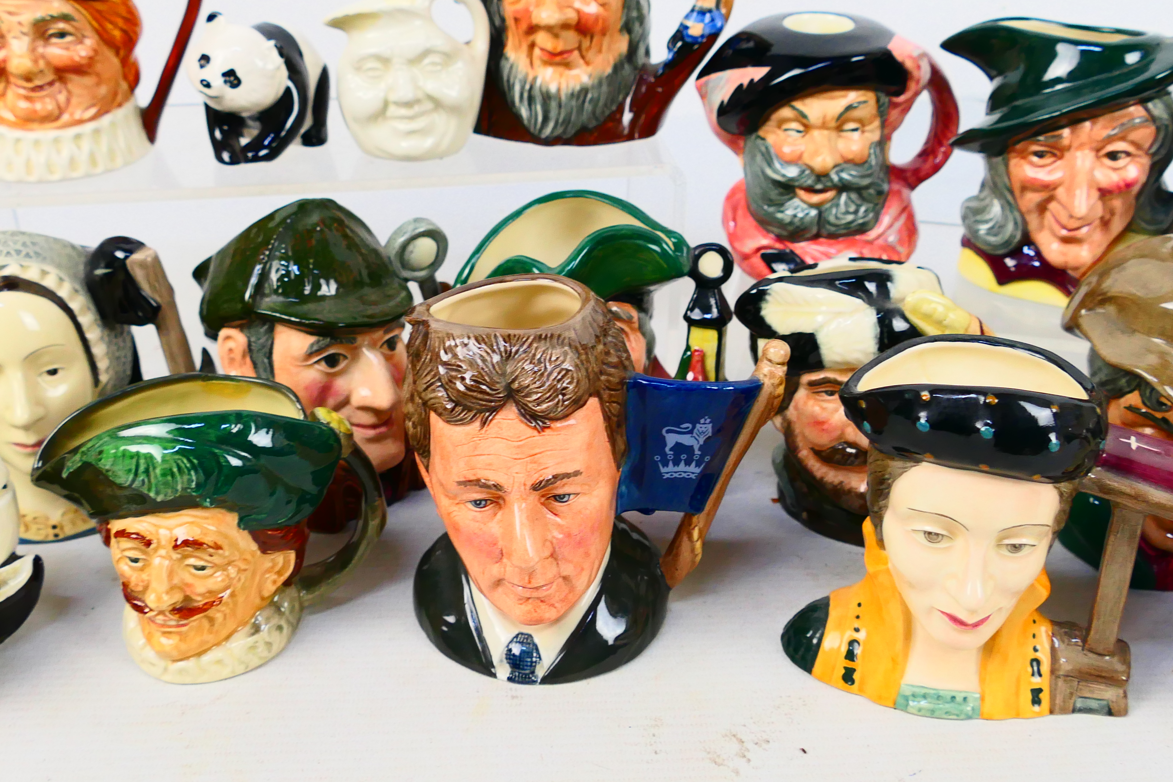 Royal Doulton - A collection of character jugs to include Captain Henry Morgan, John Doulton, - Image 5 of 8