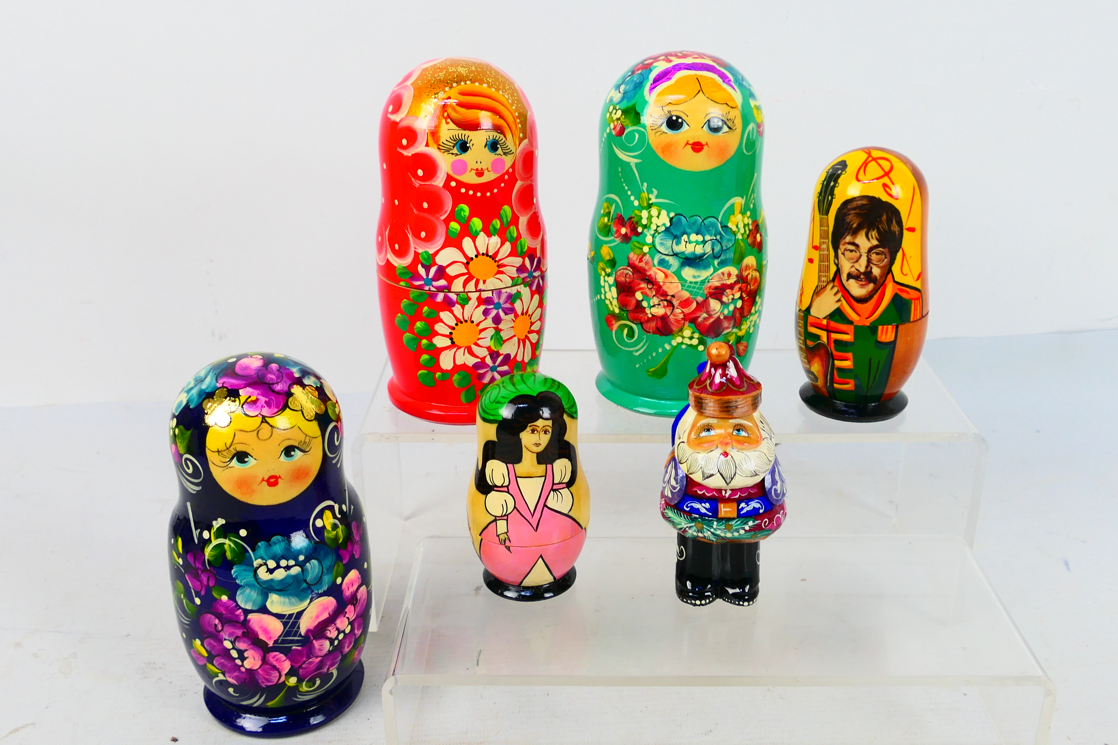 Russian Nesting Dolls - Three sets of fi