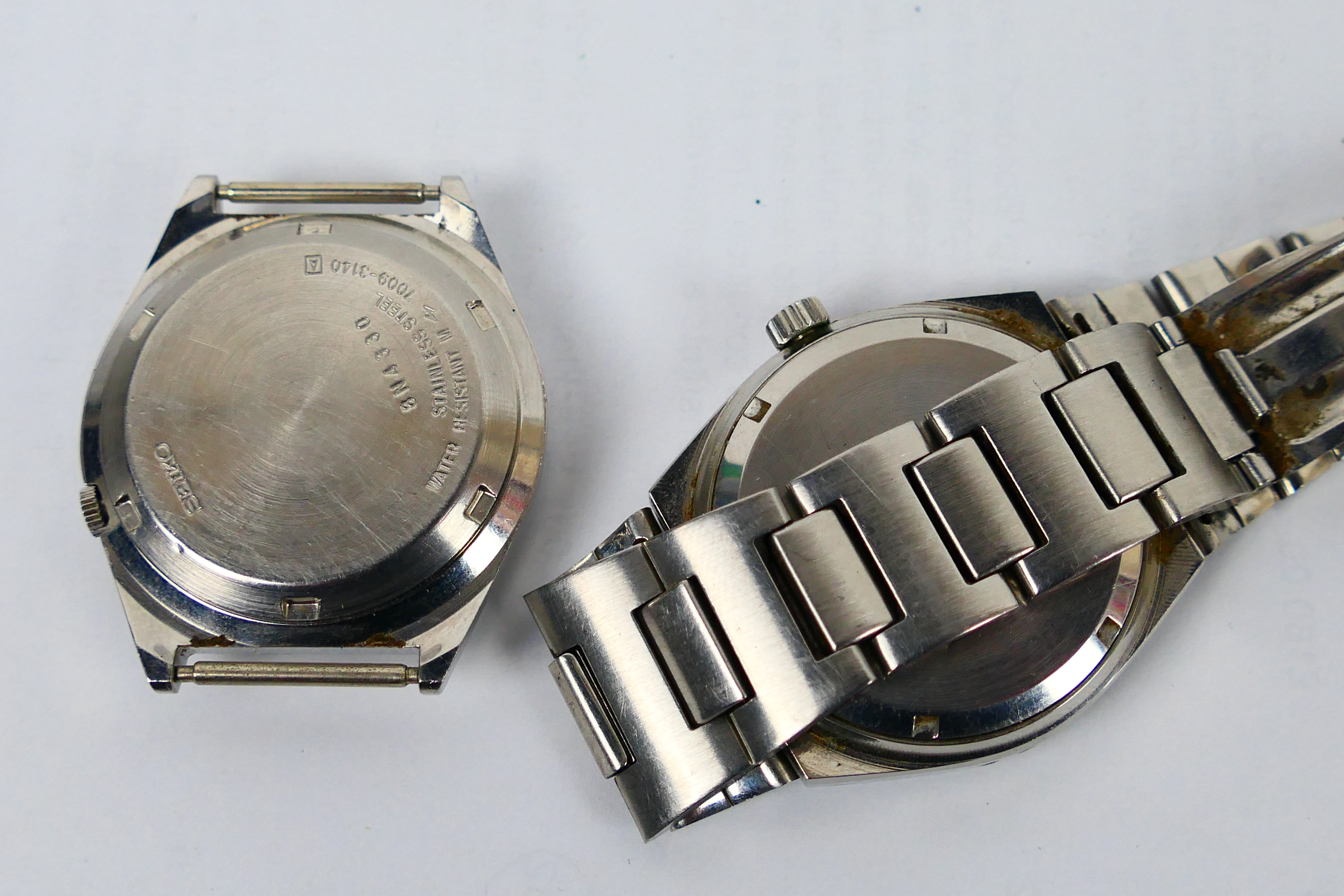 A Seiko 5 automatic wrist watch (no strap), - Image 6 of 6