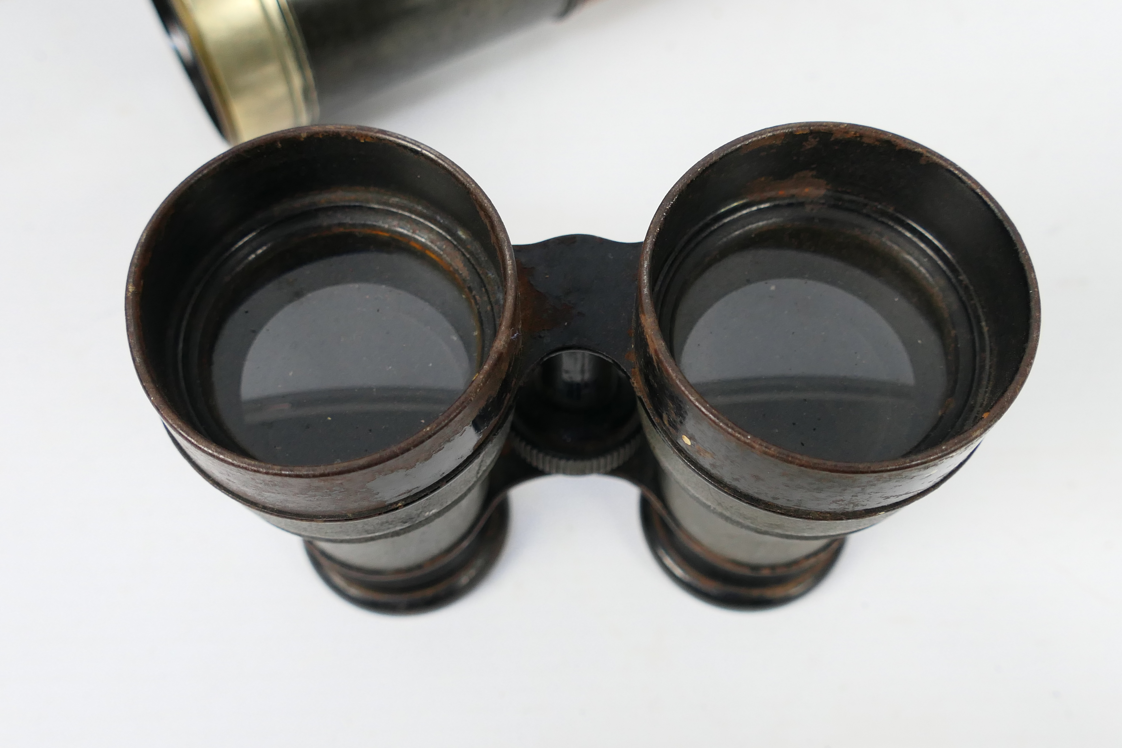 A Dollond London three draw telescope Televista, numbered 10189, - Image 3 of 9