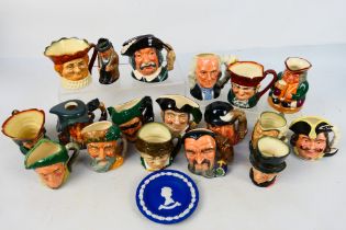 Royal Doulton - A collection of character jugs and an Honest Measure Toby to include Dick Turpin,