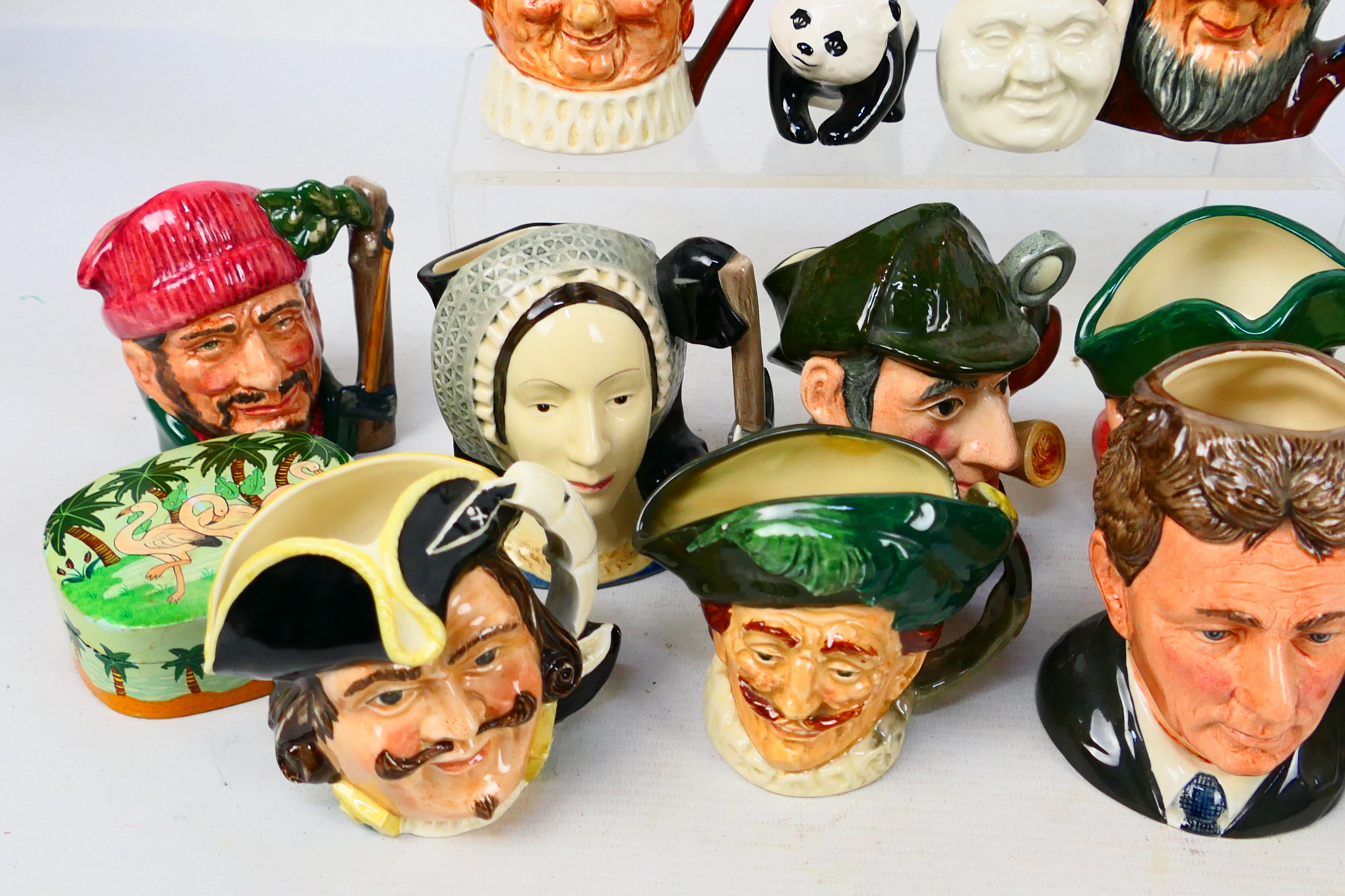 Royal Doulton - A collection of character jugs to include Captain Henry Morgan, John Doulton, - Image 3 of 8