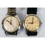 Two Garrard wrist watches with approximately 3.