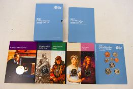 A Royal Mint 2017 United Kingdom Annual Coin Set of 13 coins.