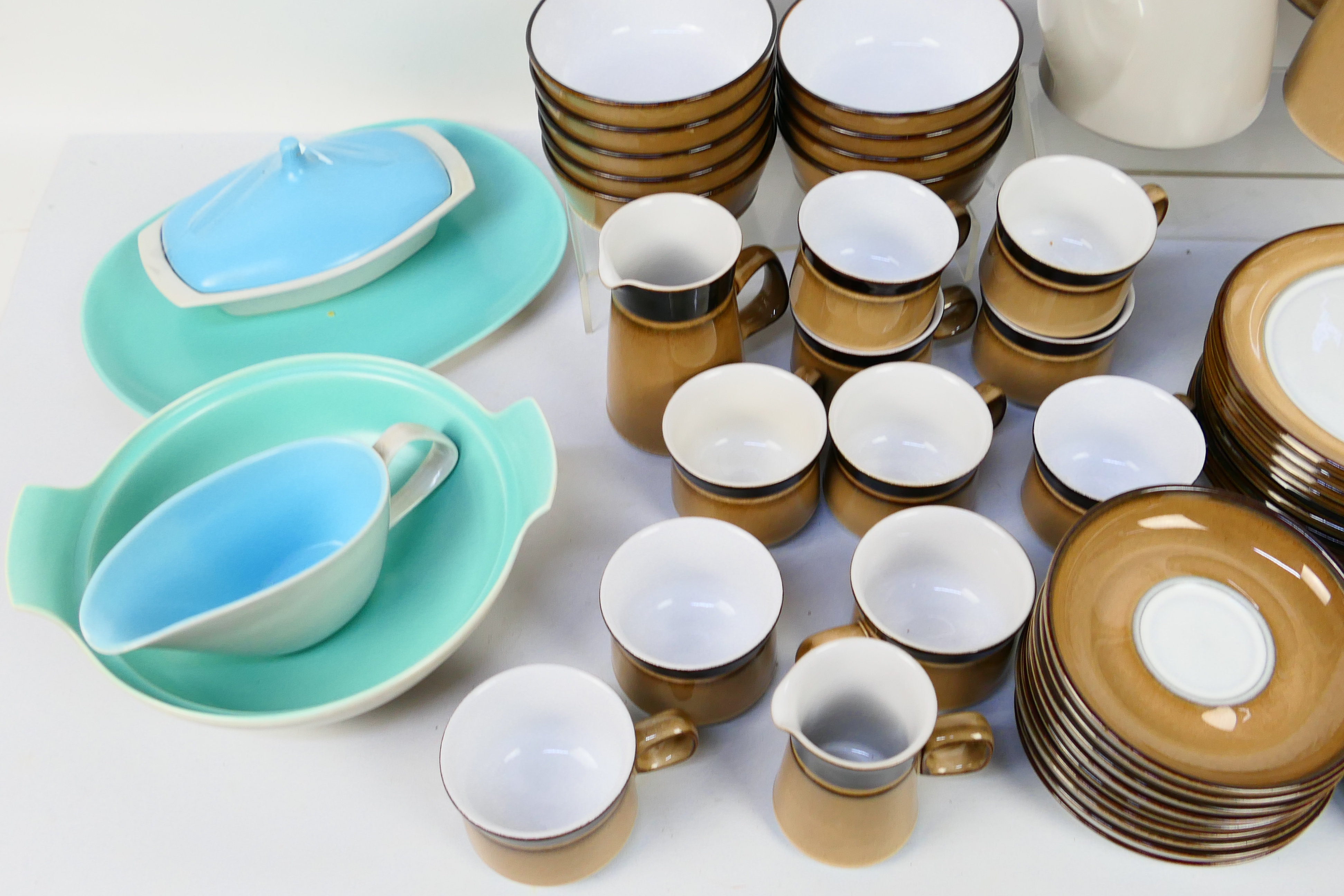 Ceramic table wares to include Denby Stoneware and Poole Pottery Twin Tone. [2]. - Image 3 of 9