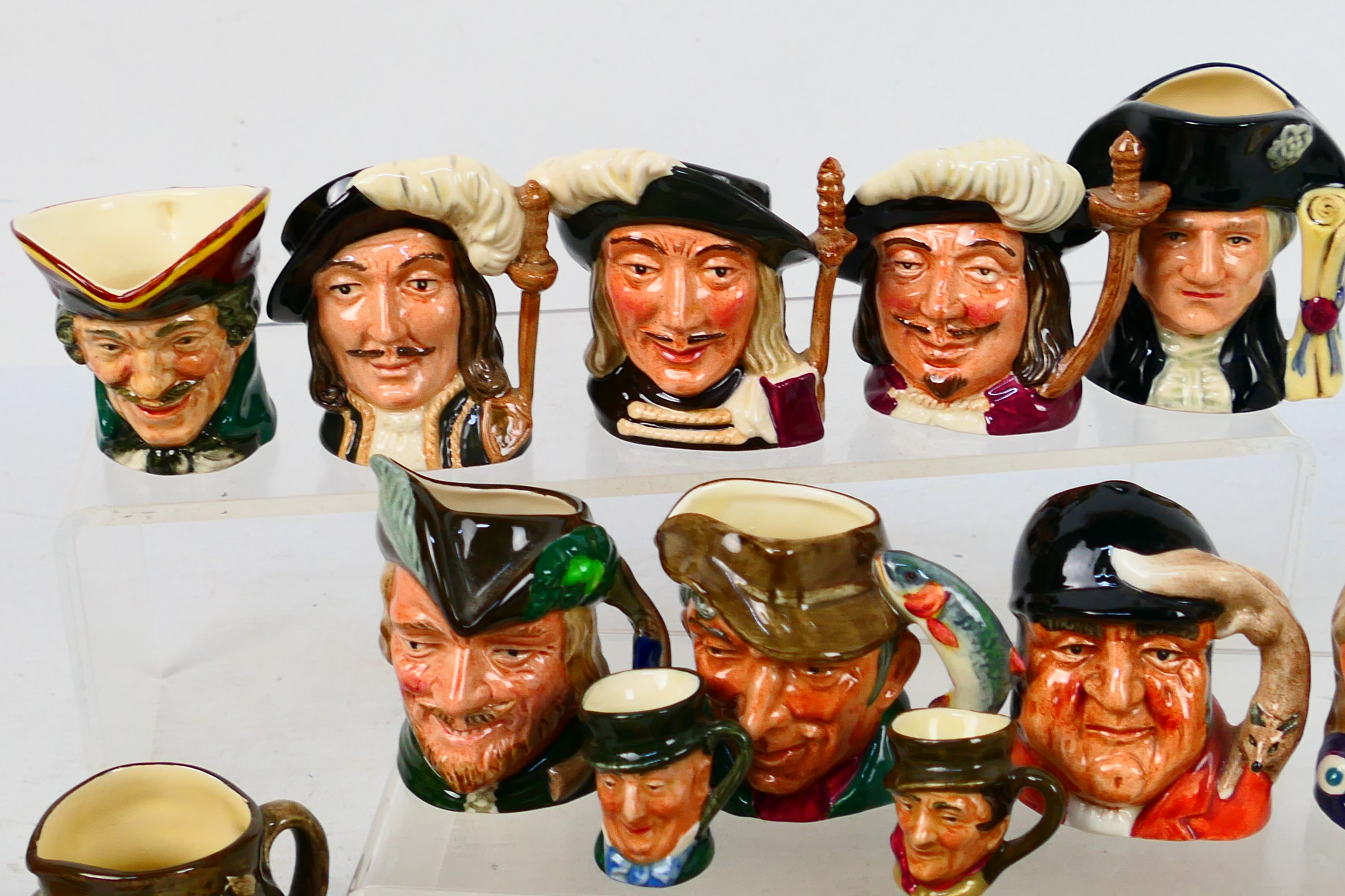 Royal Doulton - A collection of small character jugs to include Beefeater, George Washington, - Image 2 of 7