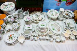 Portmeirion - A quantity of dinner and tea wares, predominantly Botanic Garden,