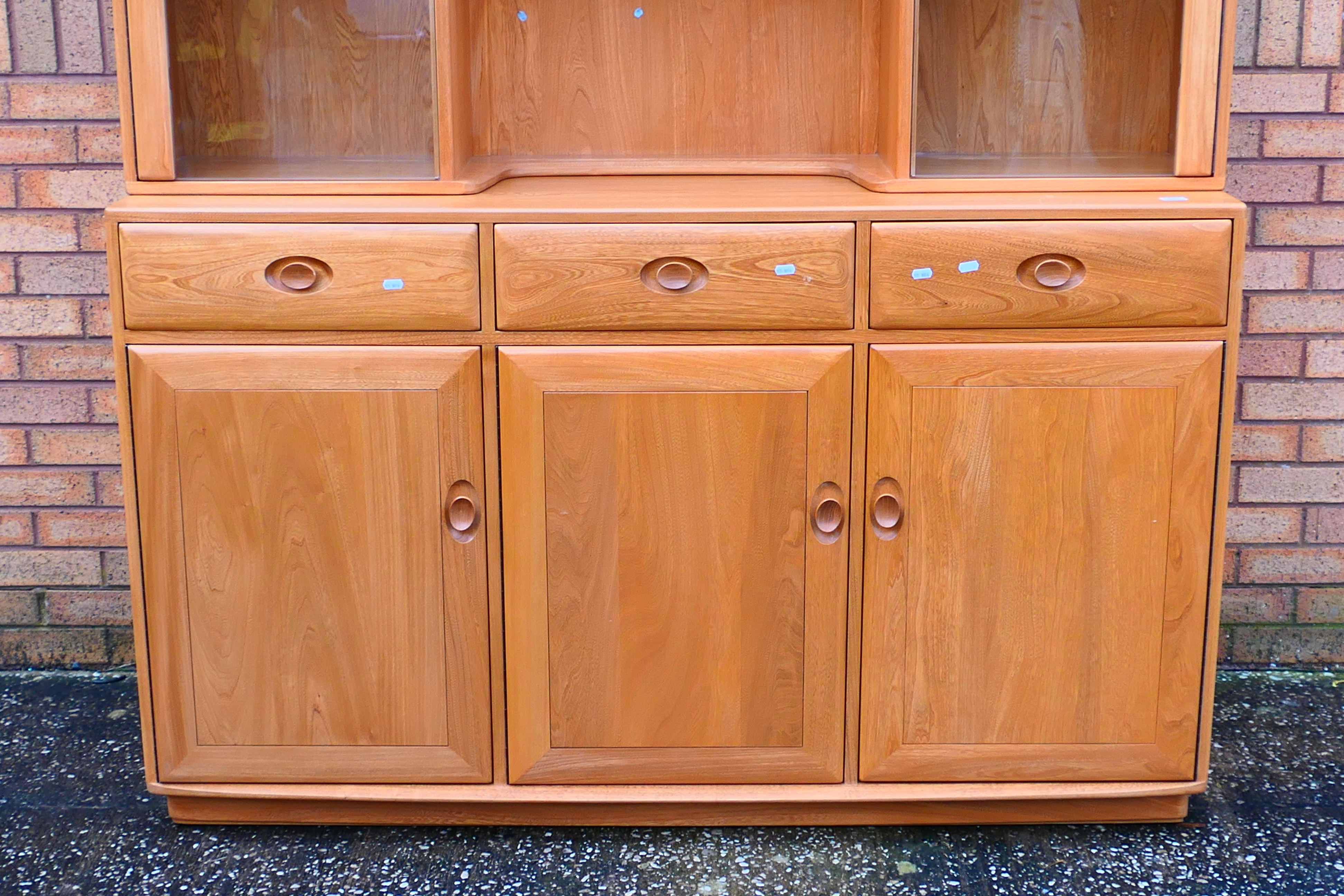 An Ercol Windsor sideboard / display cabinet, - Image 3 of 10