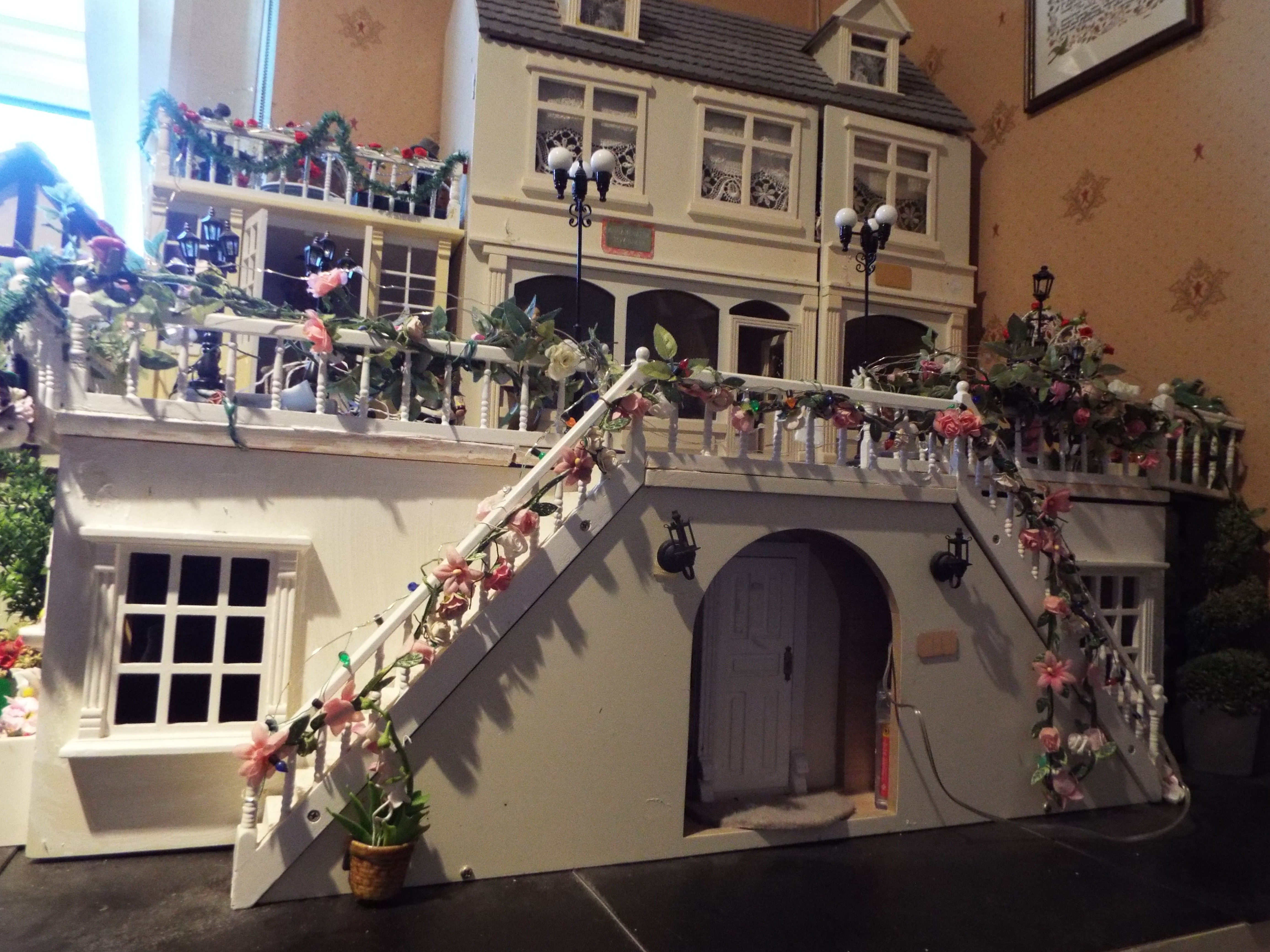 Doll's House - a hand built large doll's house comprising six rooms (including dormer), - Image 2 of 12