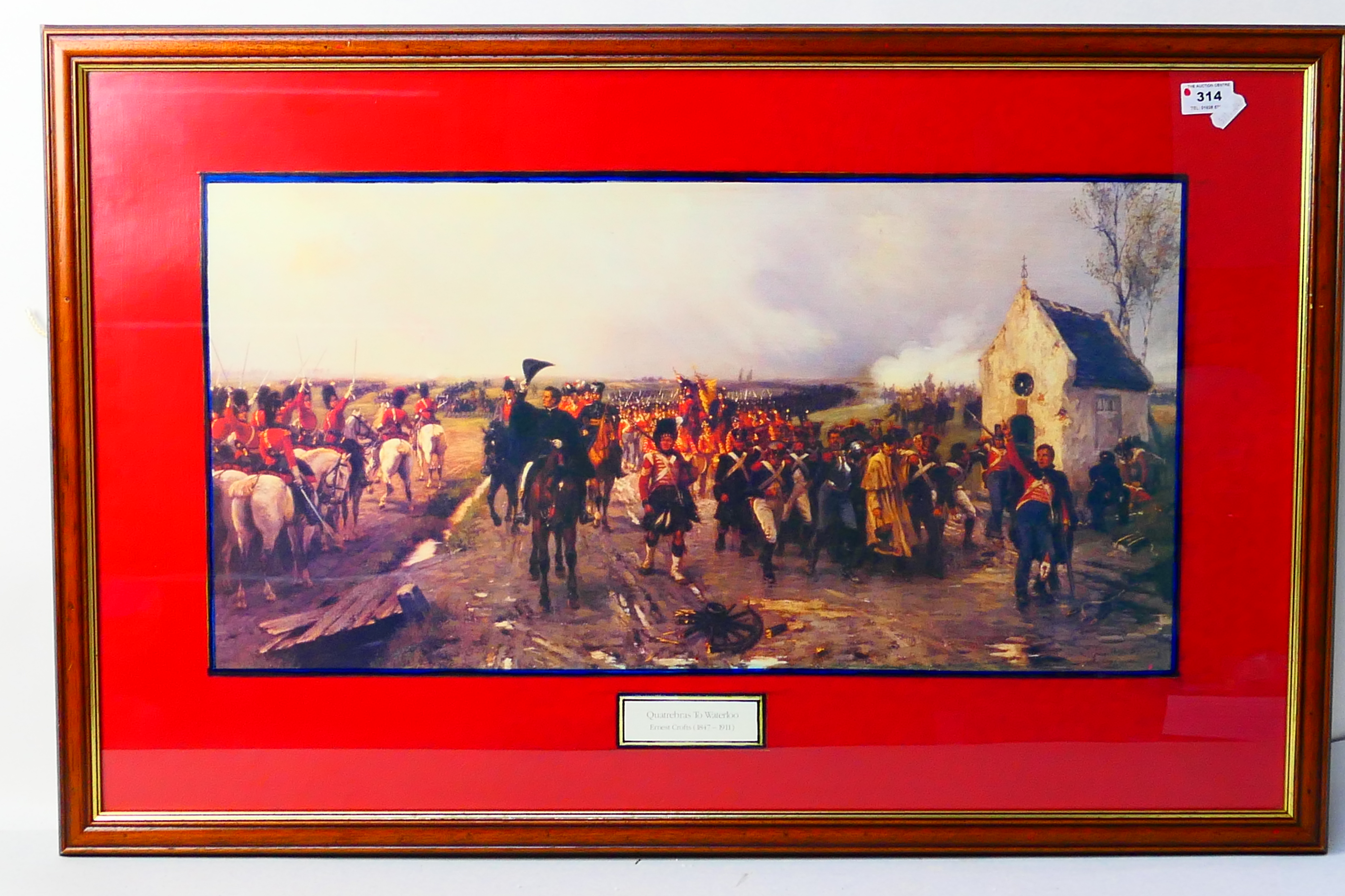 A framed print after Ernest Crofts, Marc