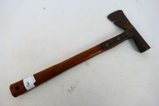 An axe in the style of a naval boarding axe, 36 cm (l).