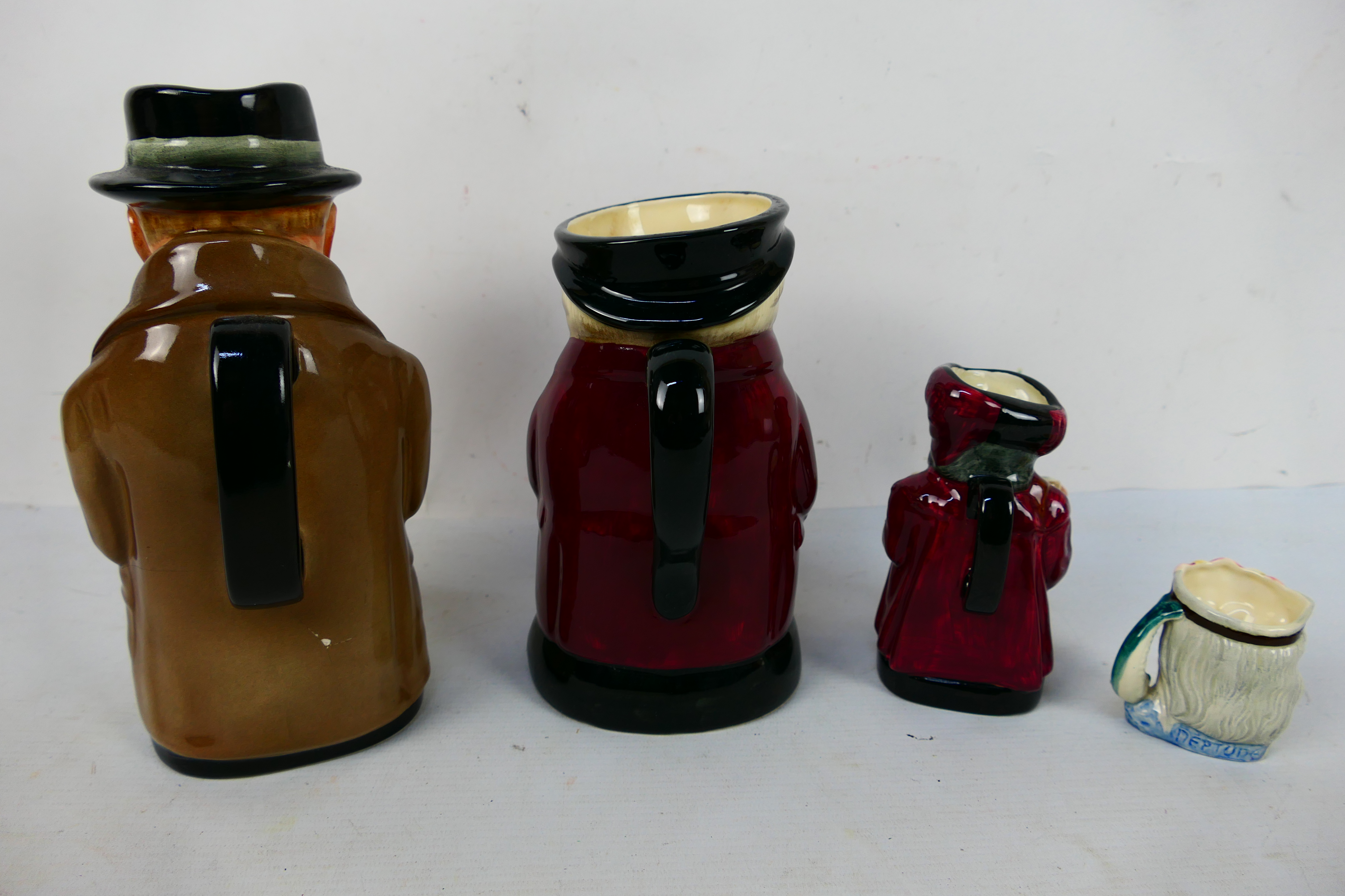 Royal Doulton - Three Toby jugs and one - Image 2 of 4