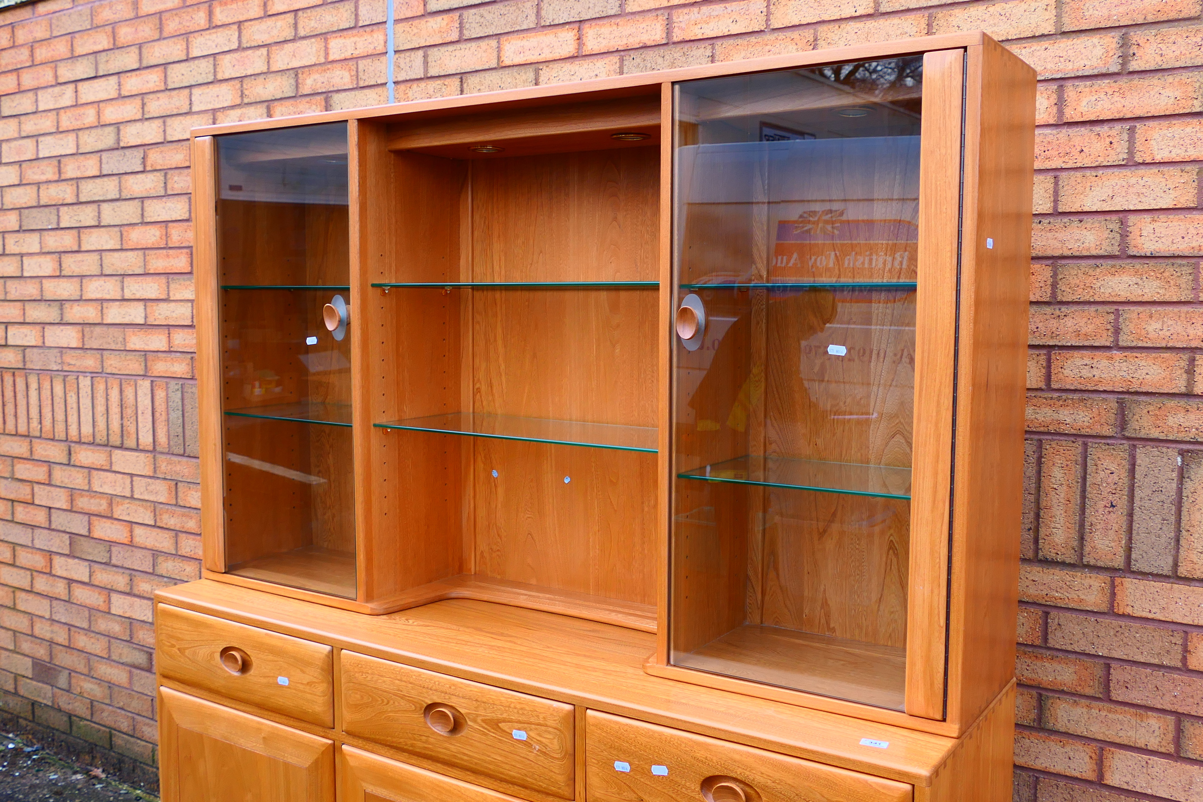 An Ercol Windsor sideboard / display cabinet, - Image 5 of 10