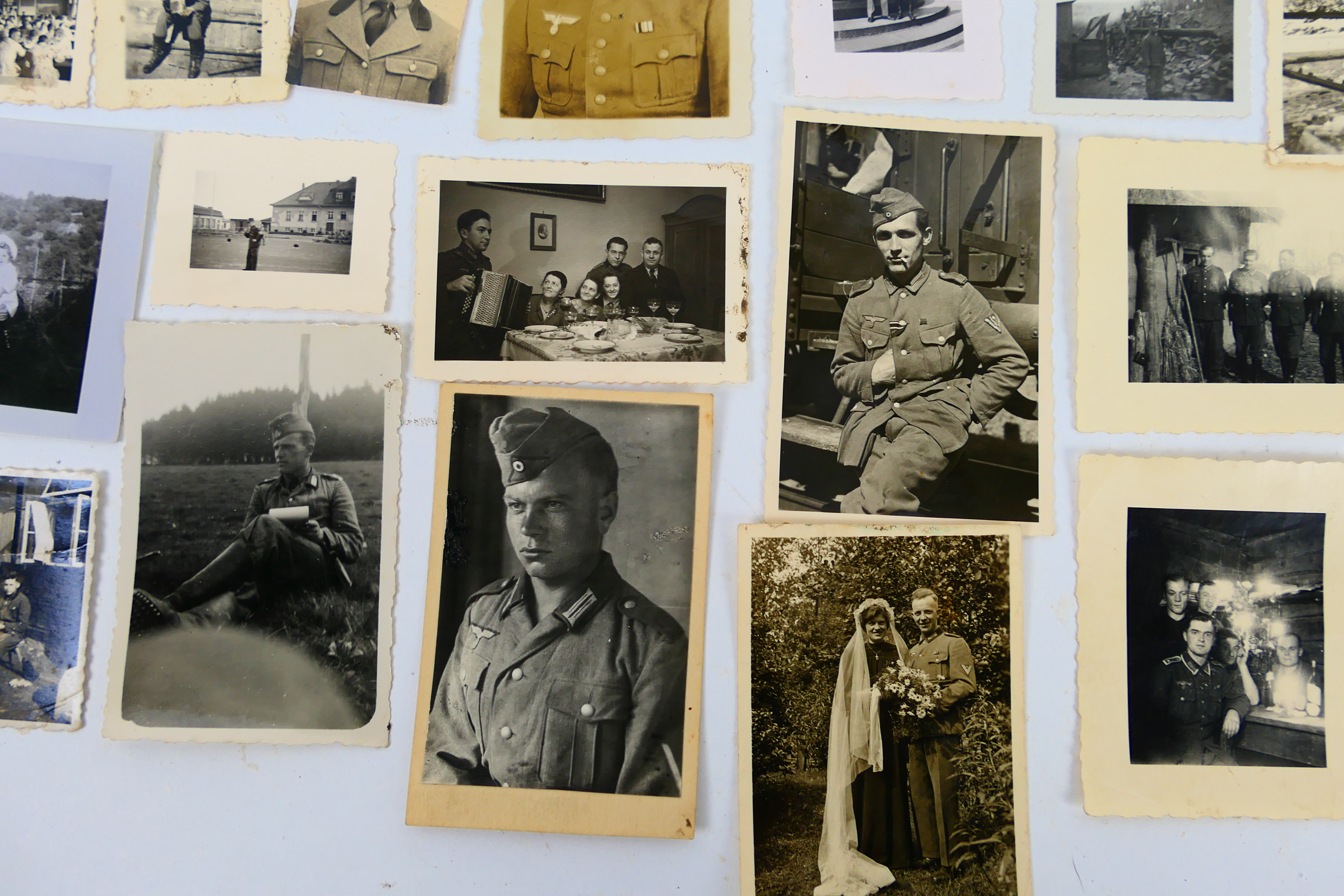 World War Two (WW2 / WWII) Interest - A collection of photographs of German military personnel. - Image 7 of 7