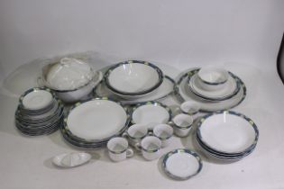 A collection of Czech dinner and tea wares, in excess of thirty pieces.