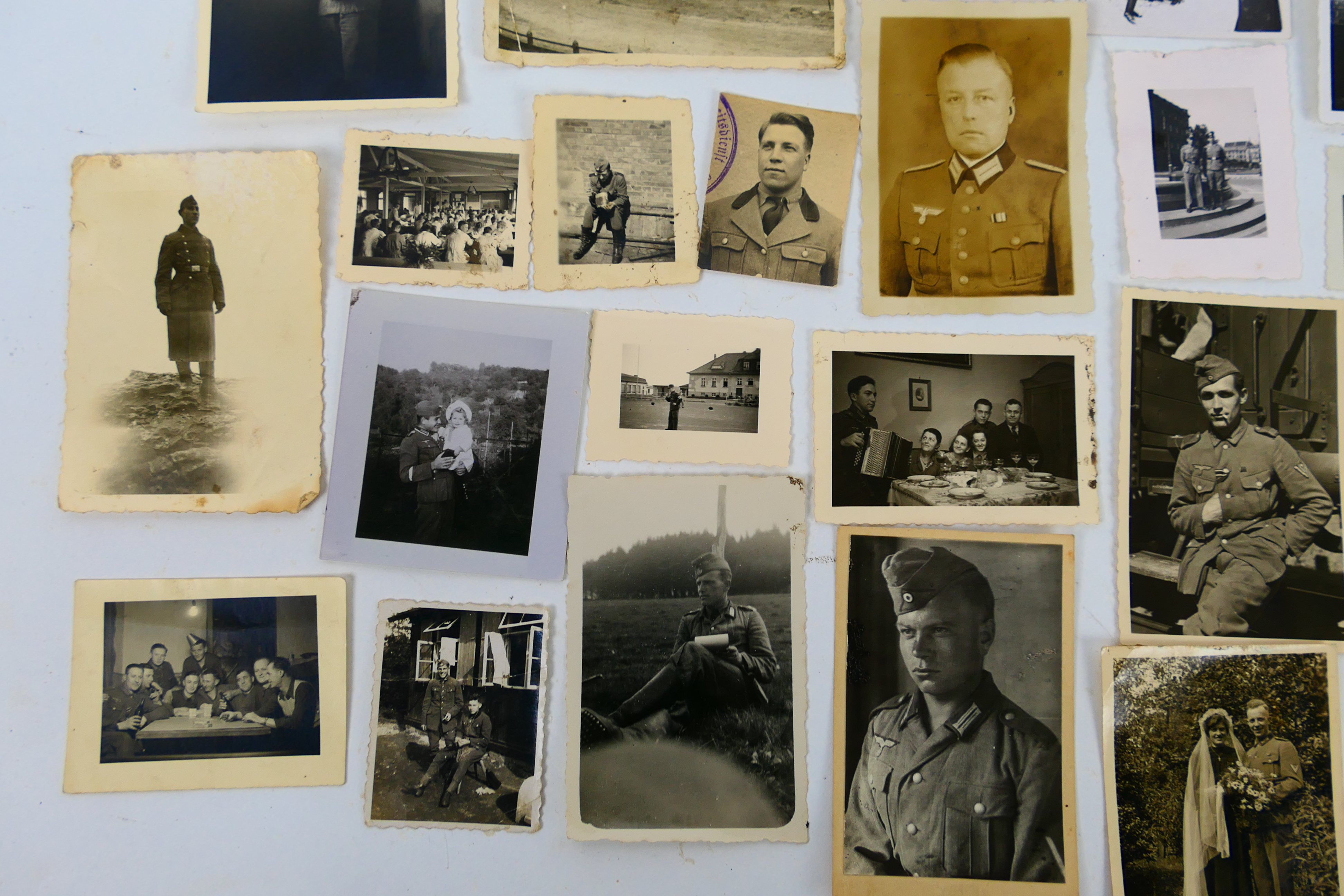 World War Two (WW2 / WWII) Interest - A collection of photographs of German military personnel. - Image 2 of 7