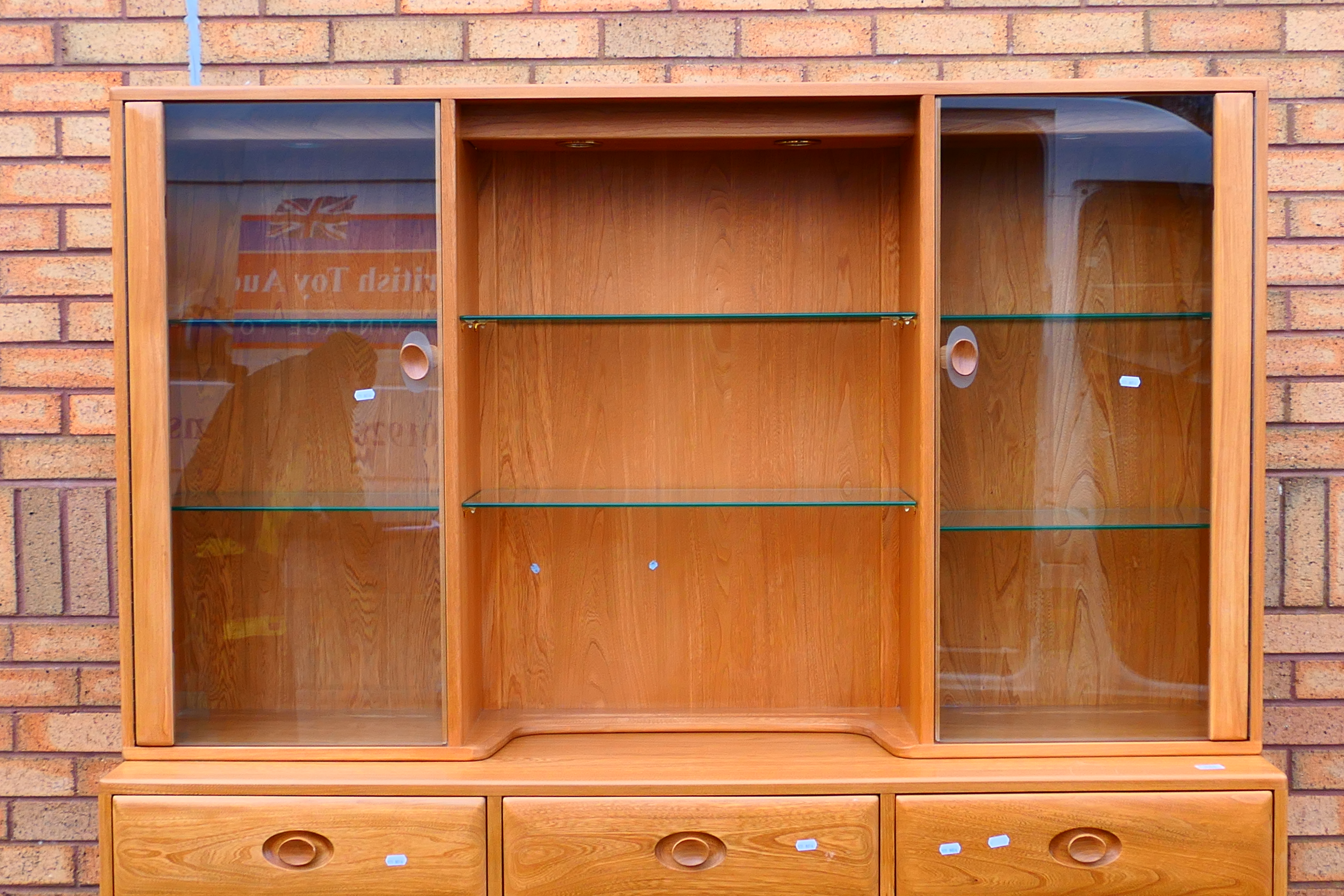 An Ercol Windsor sideboard / display cabinet, - Image 4 of 10