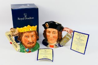 Royal Doulton - Two large Collectors Club,