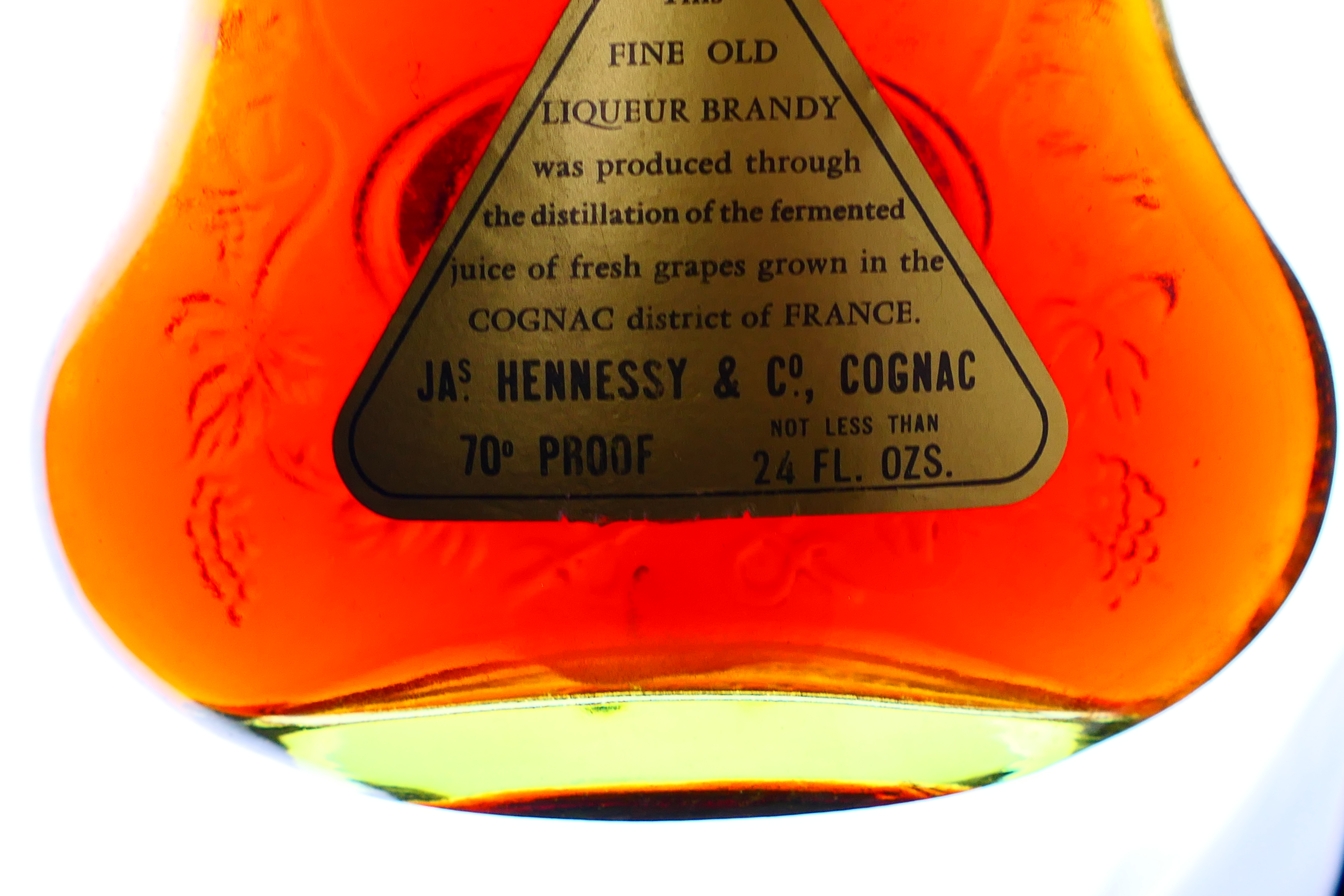 Cognac - One bottle of Hennessy Extra, 70° Proof, Not Less Than 24 fl ozs, contained in carton, - Image 9 of 9