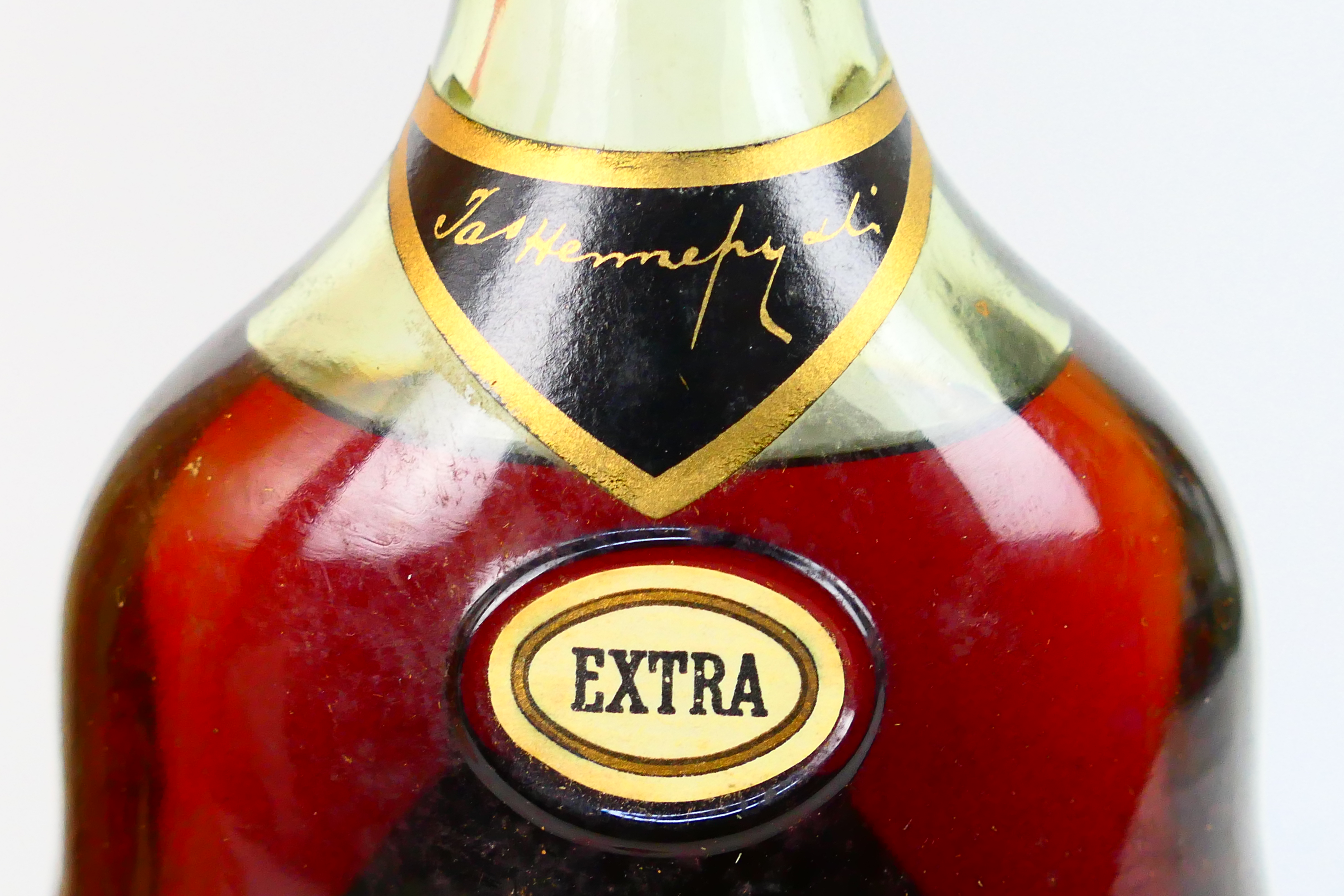 Cognac - One bottle of Hennessy Extra, 70° Proof, Not Less Than 24 fl ozs, contained in carton, - Image 4 of 9