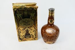 A 26⅔ fl ozs bottle of Chivas Royal Salute 21 Years Old, 70° Proof,