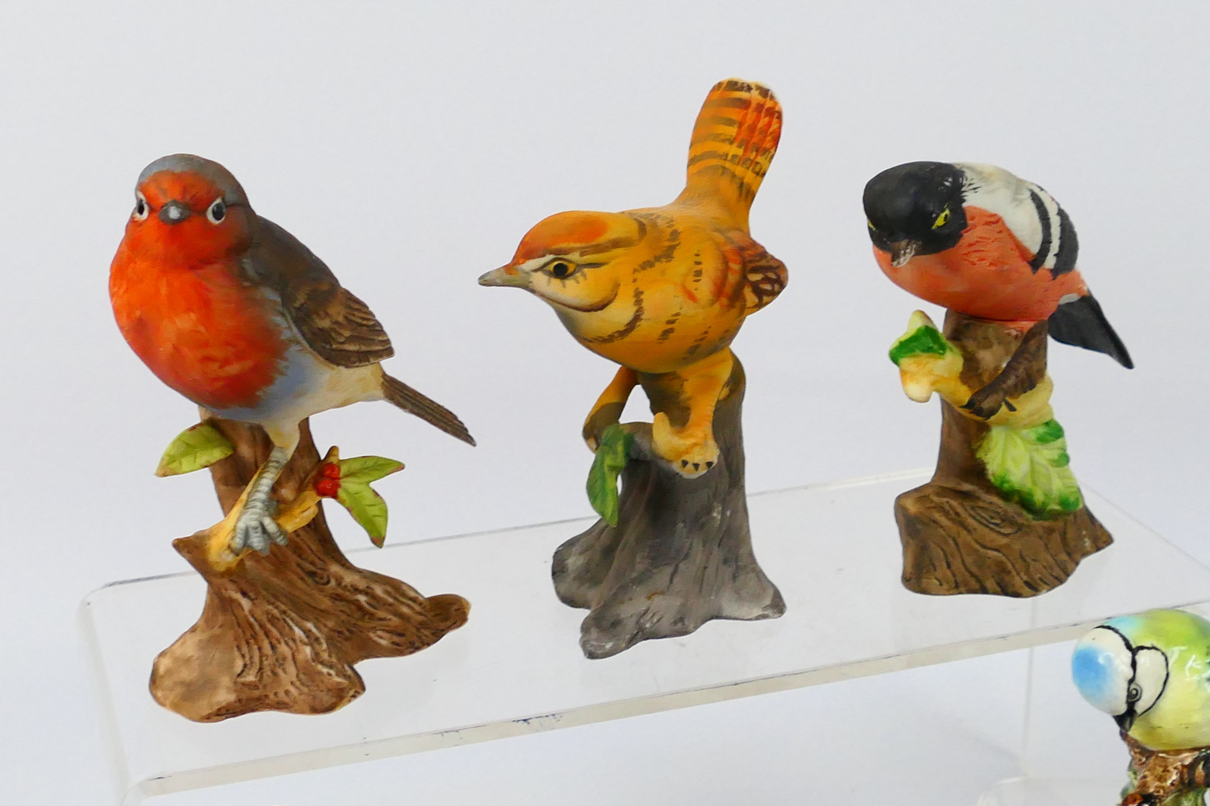 A group of bird studies, predominantly Beswick to include Wren, Nuthatch, Blue Tit, - Image 2 of 7