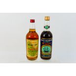 Rum - Two bottles comprising a 26⅔ fl ozs bottle of Navy Neaters 95.